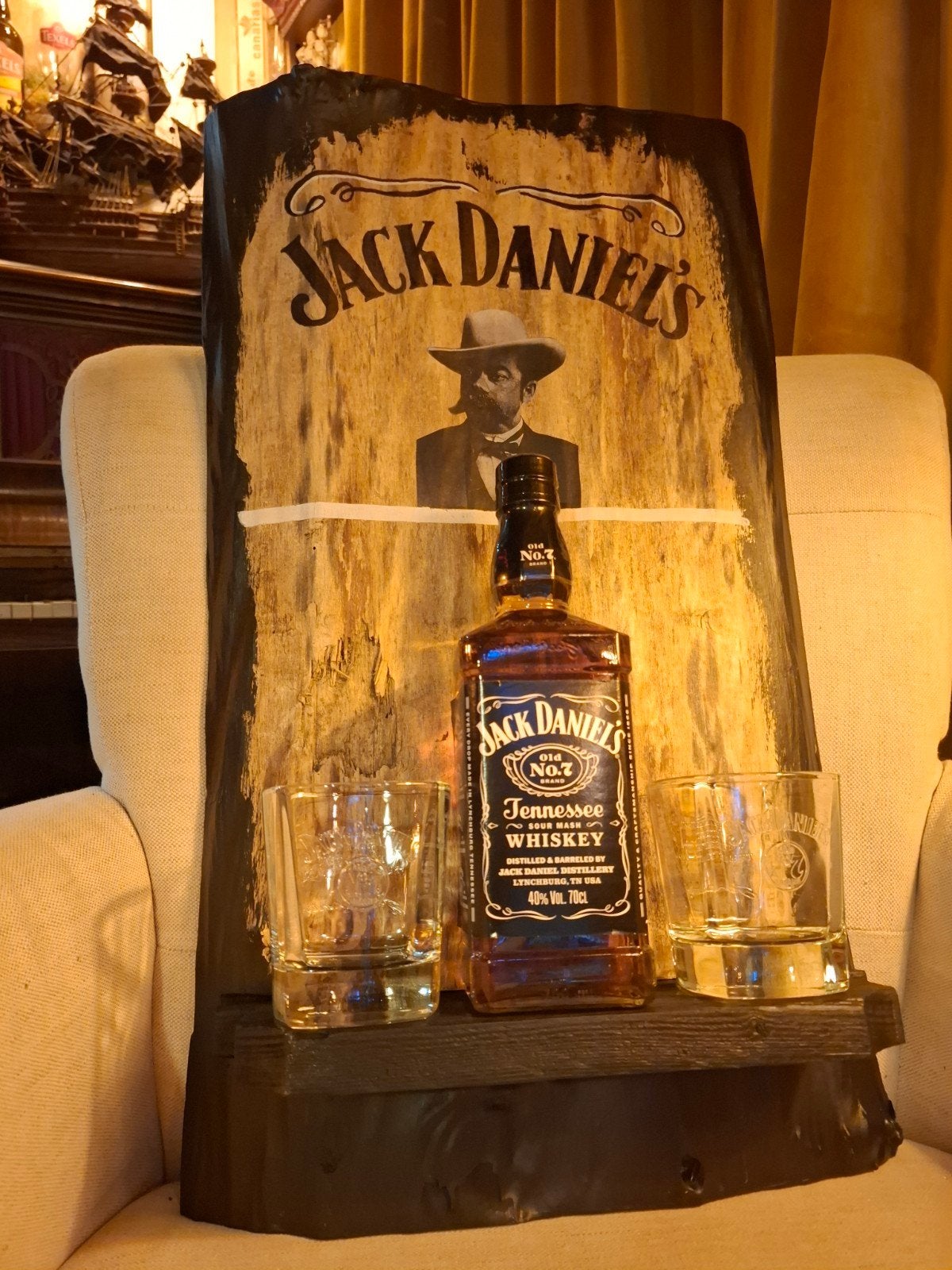 whiskey wand deco jack daniels, Ophalen of Verzenden