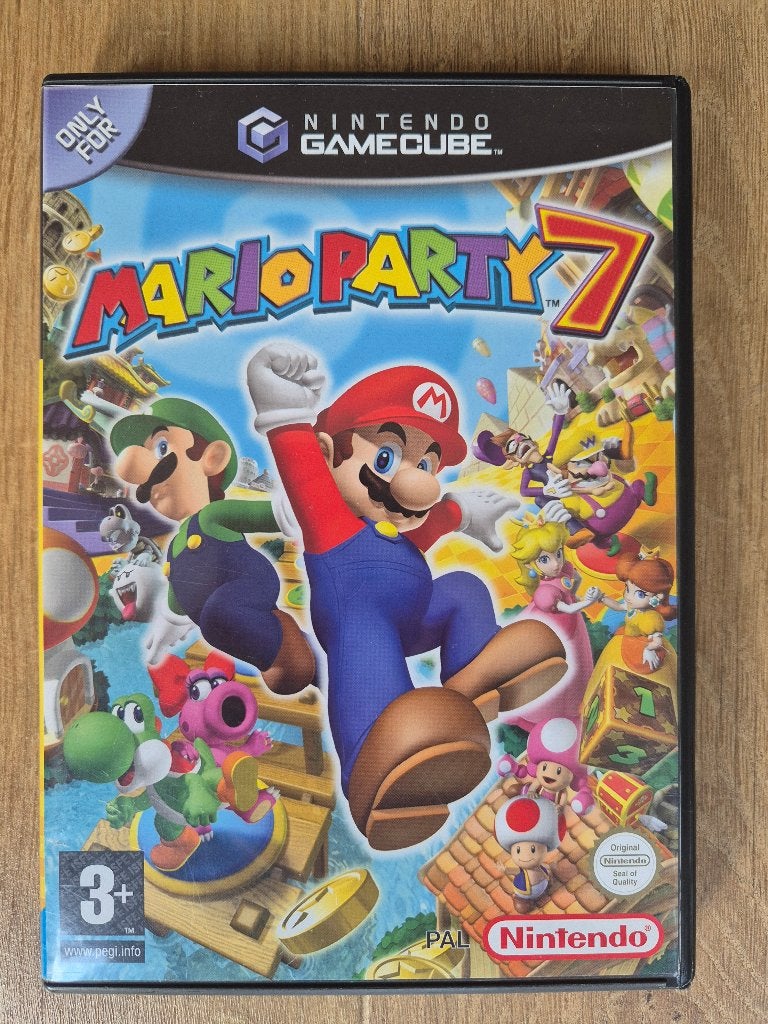 Mario Party 7 - Nintendo GameCube PAL - compleet en netjes, Spelcomputers en Games, Games | Nintendo GameCube, Overige genres