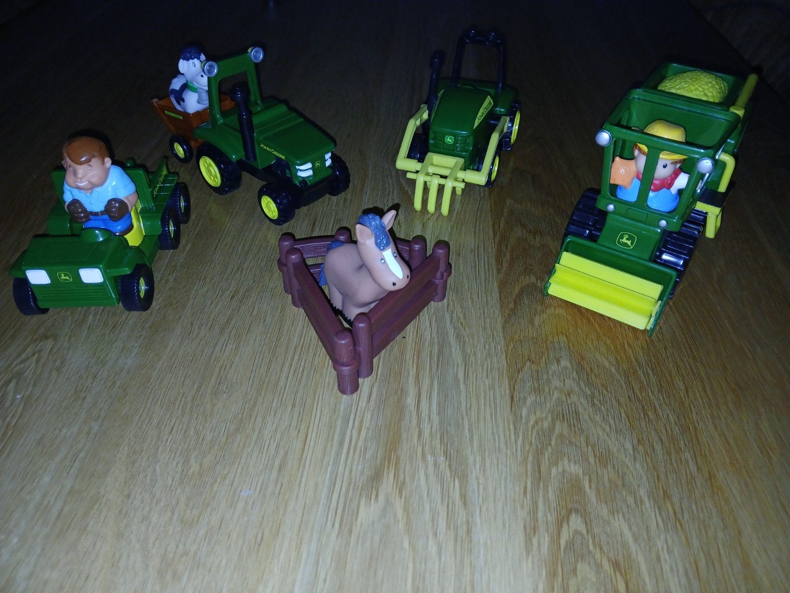 John Deere Boerderij Speelset - Tractor, Maaidorser & Meer, Ophalen, Gebruikt