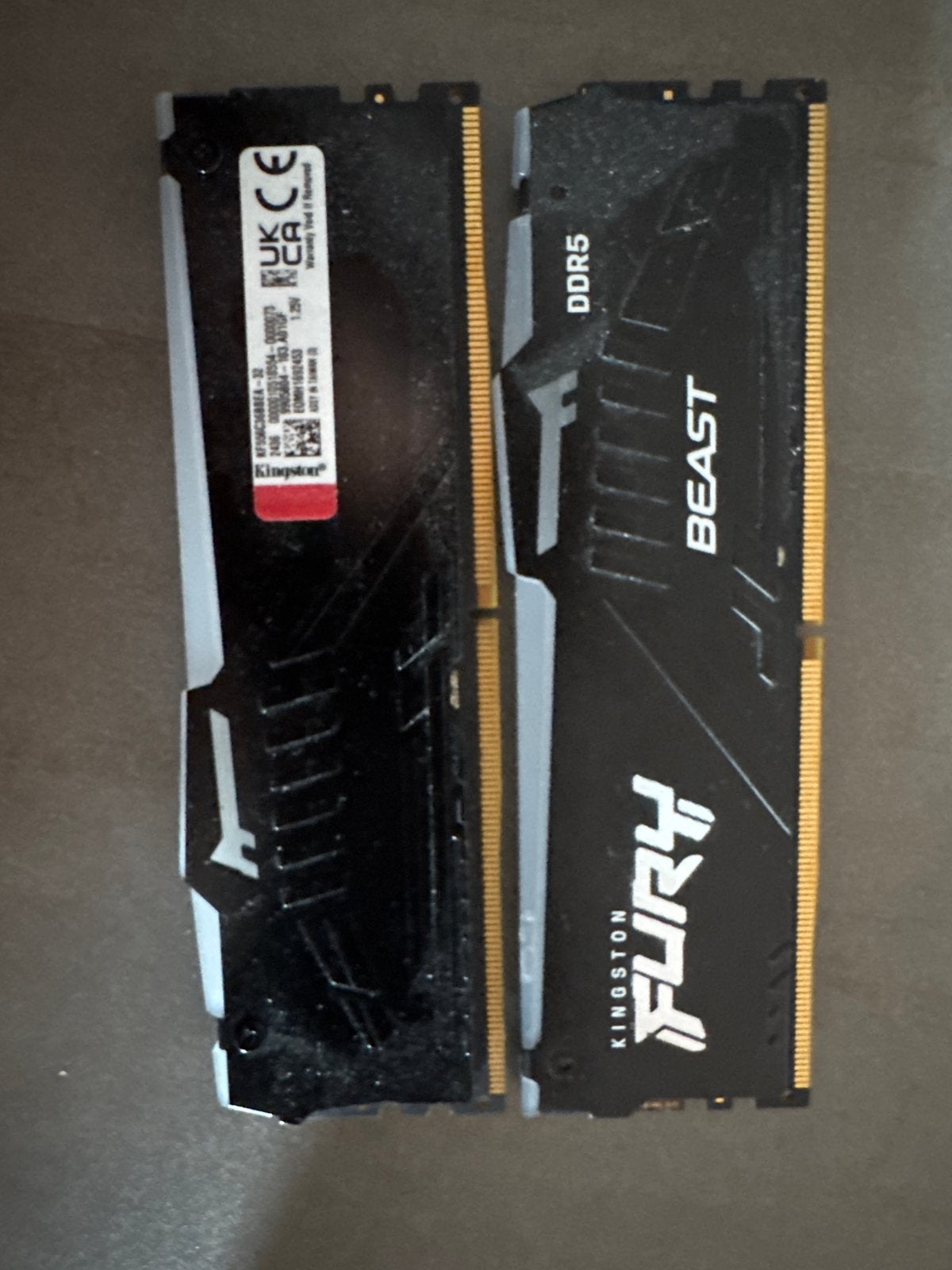 Kingston FURY Beast DDR5 RAM 64GB (2x32GB) 5600MHz, Ophalen of Verzenden, Zo goed als nieuw, DDR5, 32 GB