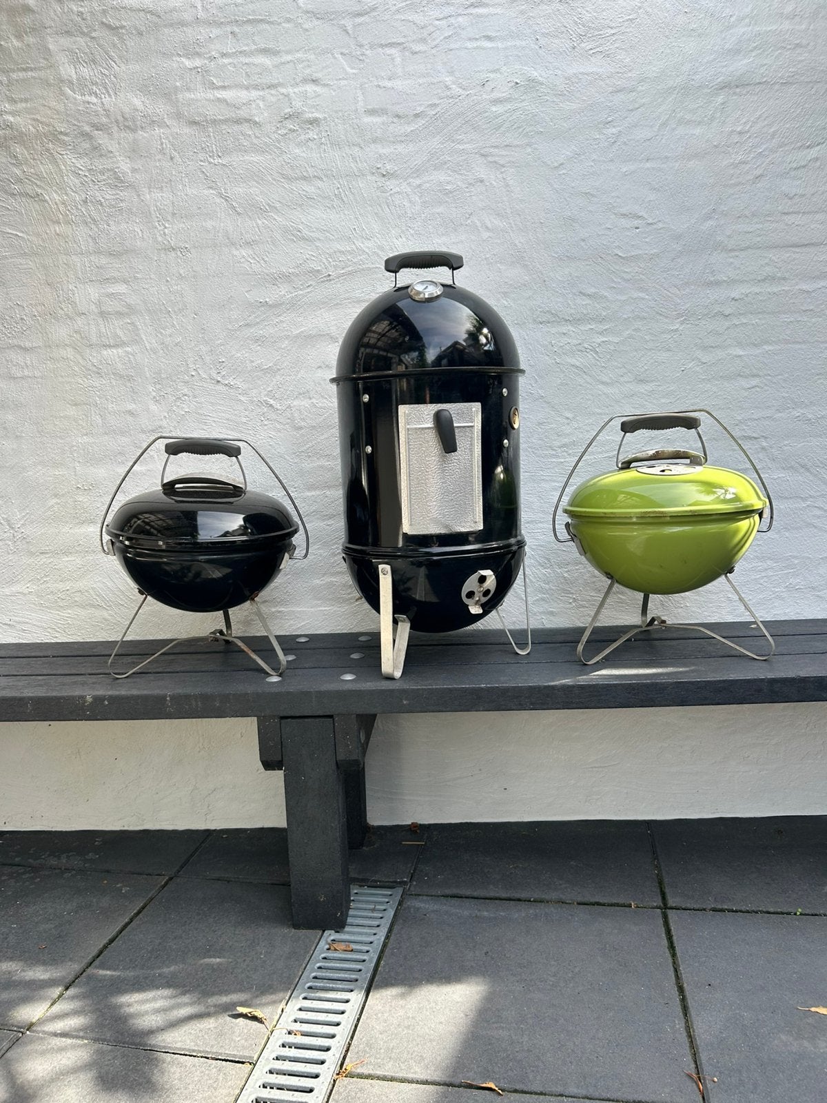 Weber bbq en smooker, Ophalen, Zo goed als nieuw