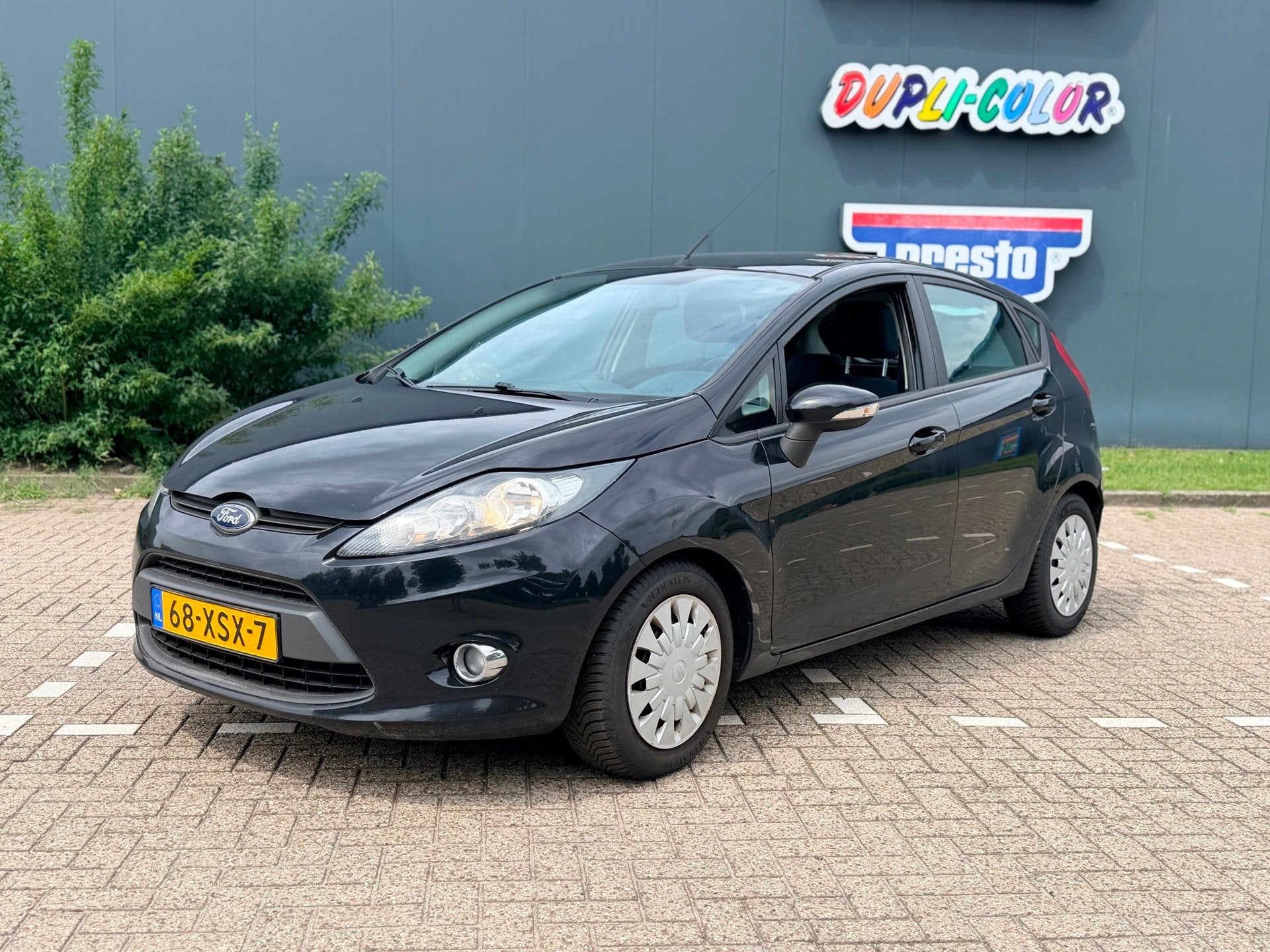 Ford Fiesta 1.6 TDCi ECOnetic Lease Trend, Auto's, Ford, Voorwielaandrijving, 96 €/maand, Zwart, Origineel Nederlands
