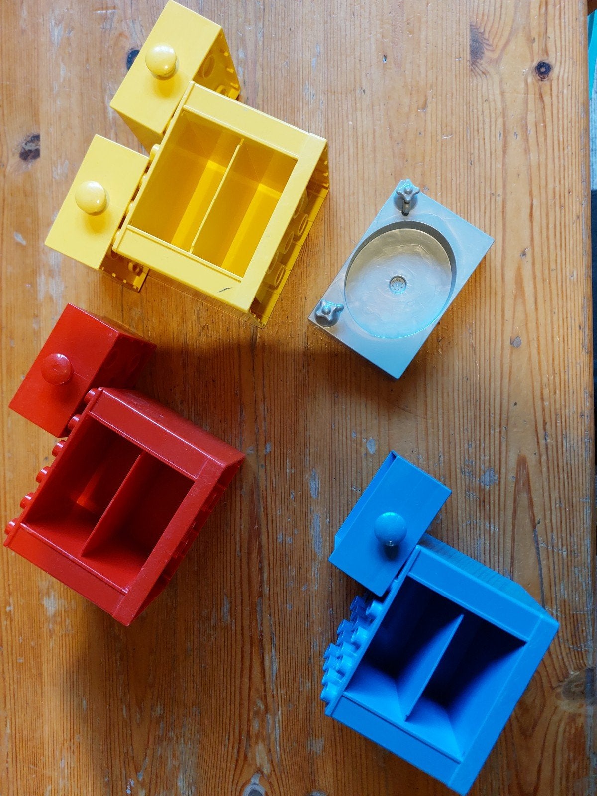 lego Duplo onderdelen van set 31371 - lade kast cabinet, Ophalen of Verzenden, Gebruikt, Losse stenen, Duplo