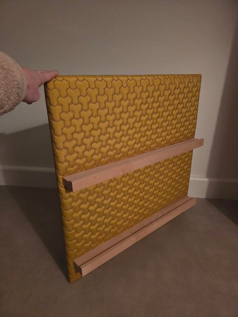 * ALS NIEUW * Dock Four panelen 2 stuks okergeel, Huis en Inrichting, Ophalen, Zo goed als nieuw