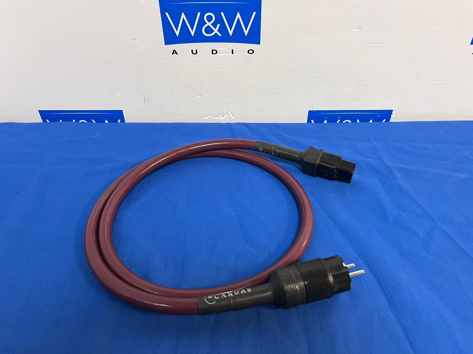 Cardas Golden Power netkabel 1.5m Schuko naar IEC C19, Gebruikt, ., Ophalen of Verzenden, .