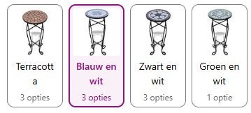Mozaiektafel bistrotafel tafel rond 60 x 30 GRATIS BEZORGD!, Minder dan 50 cm, Verzenden, Glas, Rond