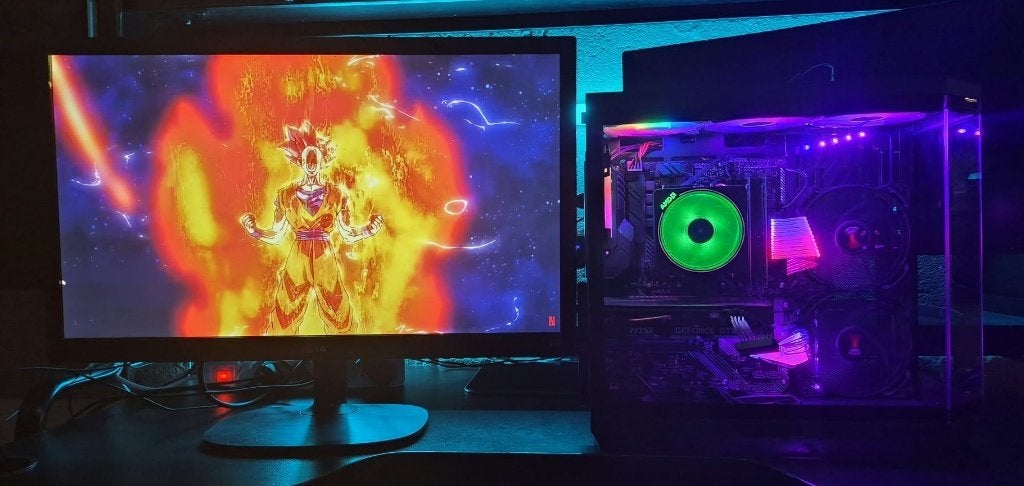 msi 1660super pc gaming ryzen 7 16 gb ram ddr4, Computers en Software, Ophalen, MSI, Zo goed als nieuw, AMD Ryzen 7