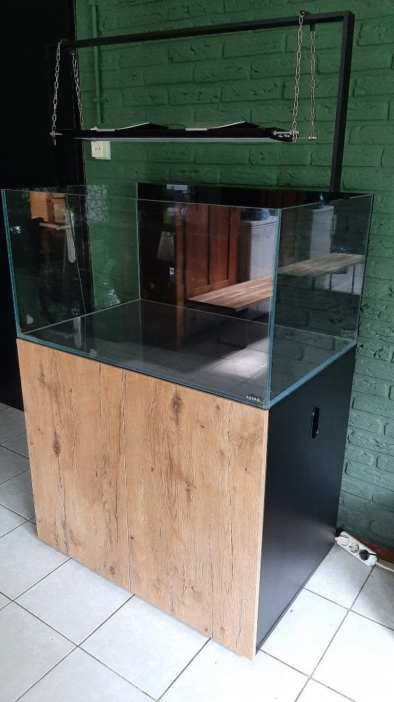Osaka Ultrascape zwart 90x60x45cm aquarium., Ophalen, Nieuw, Leeg aquarium