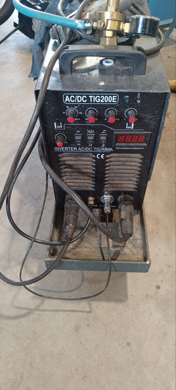 Becker TIG AC-DC lastoestel, Ophalen, 150 tot 250 ampère, Tig