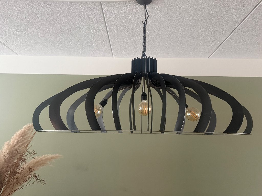 Ztahl Catania lamp, Ophalen, E27 (groot), Zo goed als nieuw, Metaal