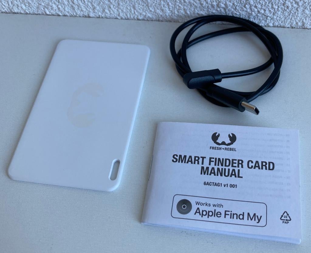 Fresh ’n Rebel BT Smart Card|iOS only/Find My,6ACTAG1/150mAh, Ophalen of Verzenden, Zo goed als nieuw