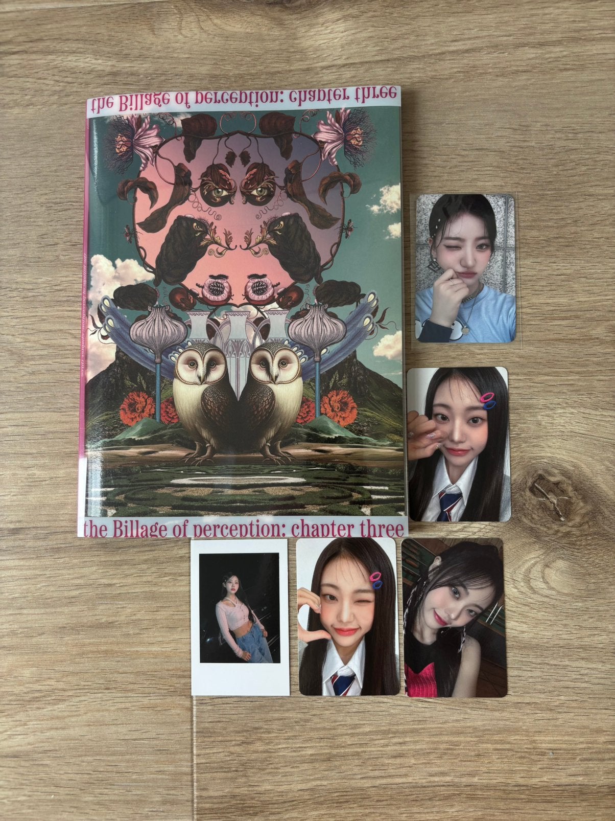 billlie the billage of perception album ch 3 photocard kpop, Ophalen of Verzenden, Zo goed als nieuw, Foto of Kaart