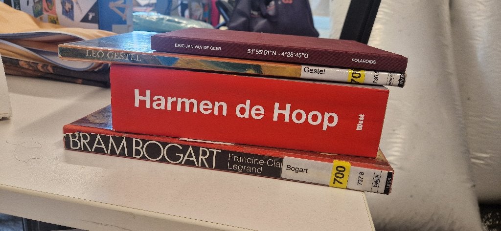Kunstboeken: Harmen de Hoop, Bram Bogart, Piet Dieleman, Ophalen of Verzenden, Gelezen, Overige onderwerpen