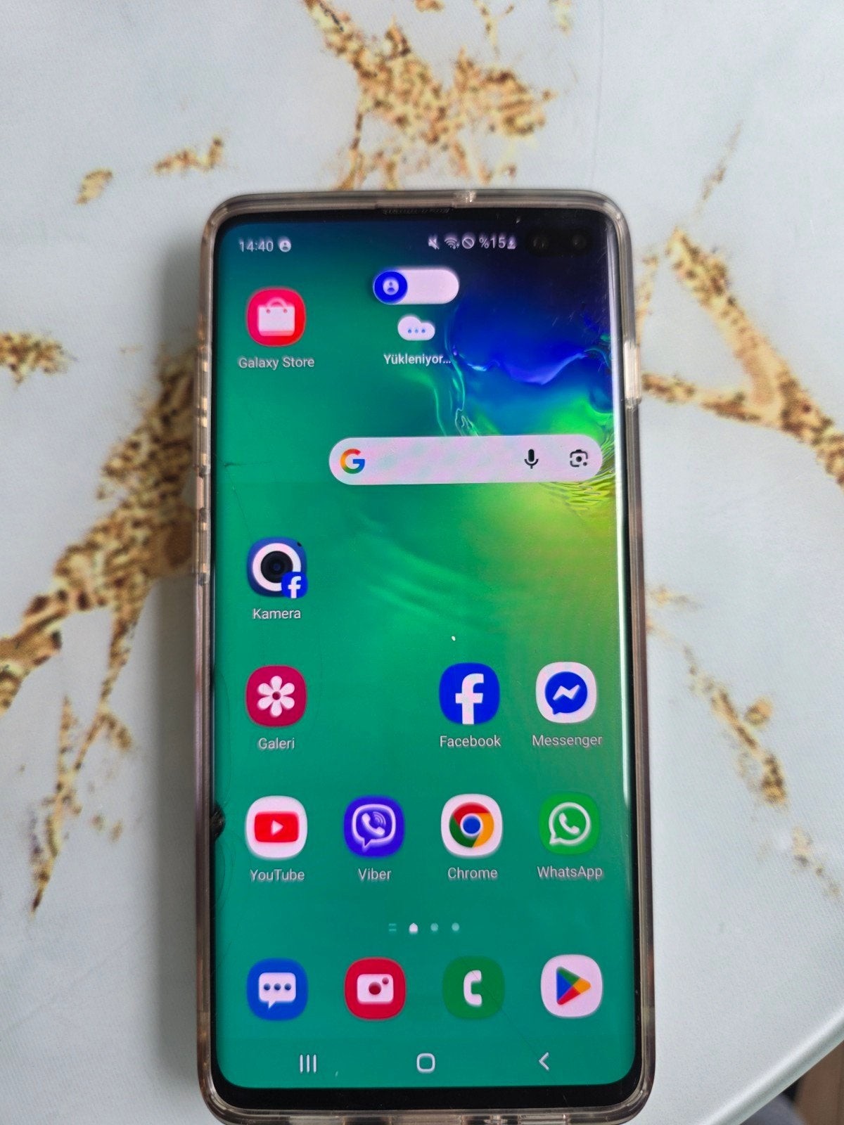 Samsung Galaxy S+10 - Gebruikt met lichte schade, Gebruikt, Zwart, Touchscreen, Ophalen of Verzenden