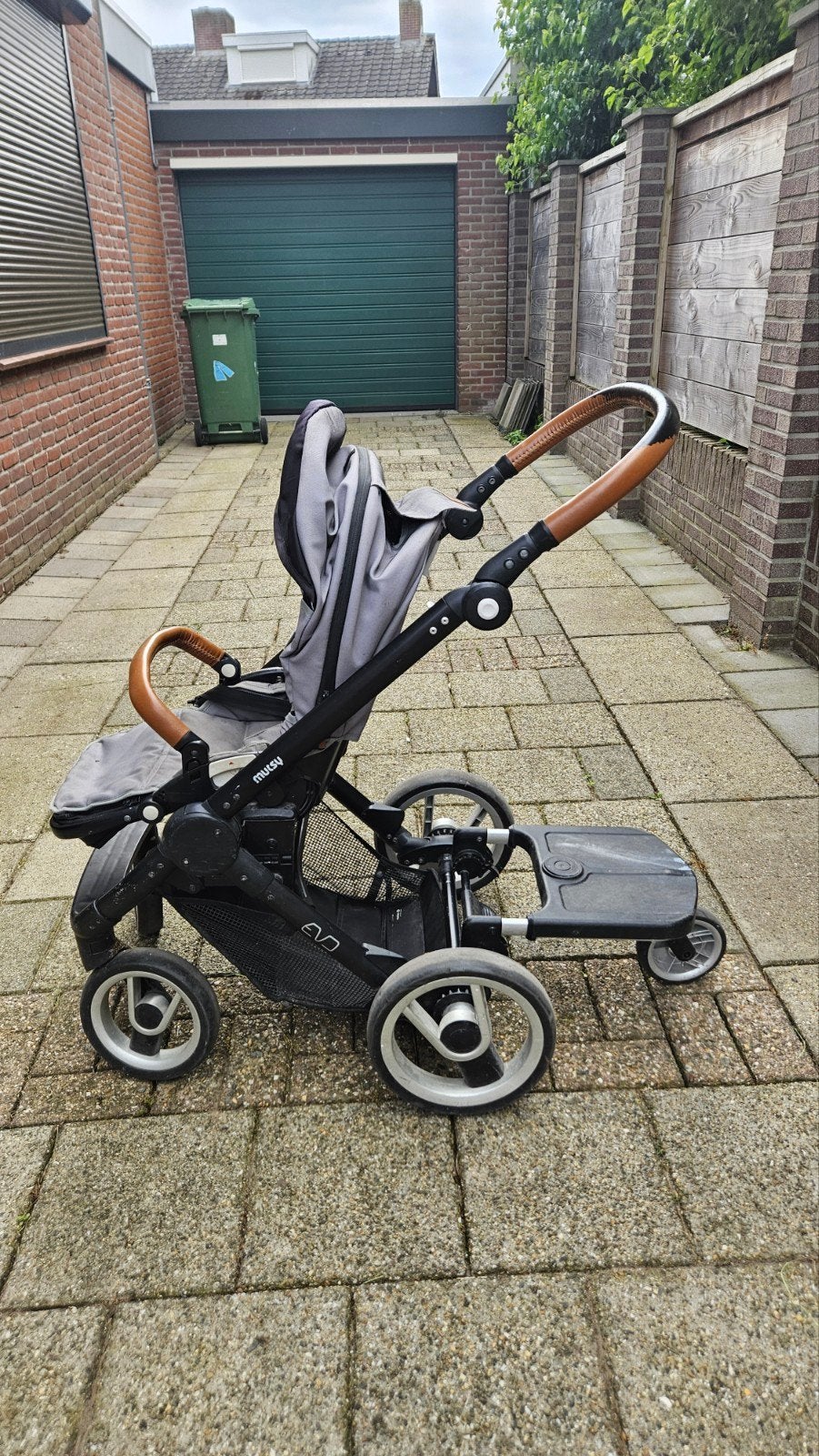 Mutsy Evo kinderwagen met reiswieg en meer, Ophalen, Gebruikt, Combiwagen, Mutsy