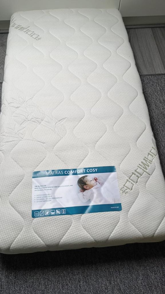 Matras Comfort Cosy voor babybed - Bamboe tijk, Ophalen of Verzenden, Zo goed als nieuw, Ledikant