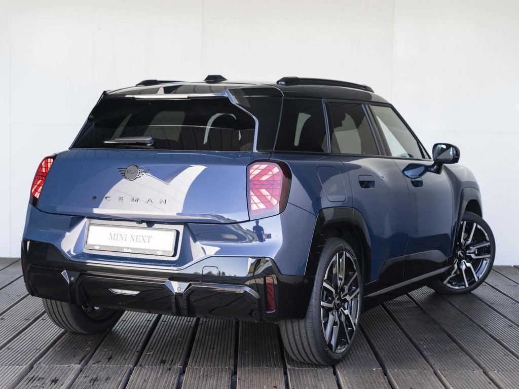 MINI Aceman E John Cooper Works | L-Pakket | Glazen panorama, Auto's, Mini, Met garantie (alle), Blauw, Leder en Stof, Origineel Nederlands