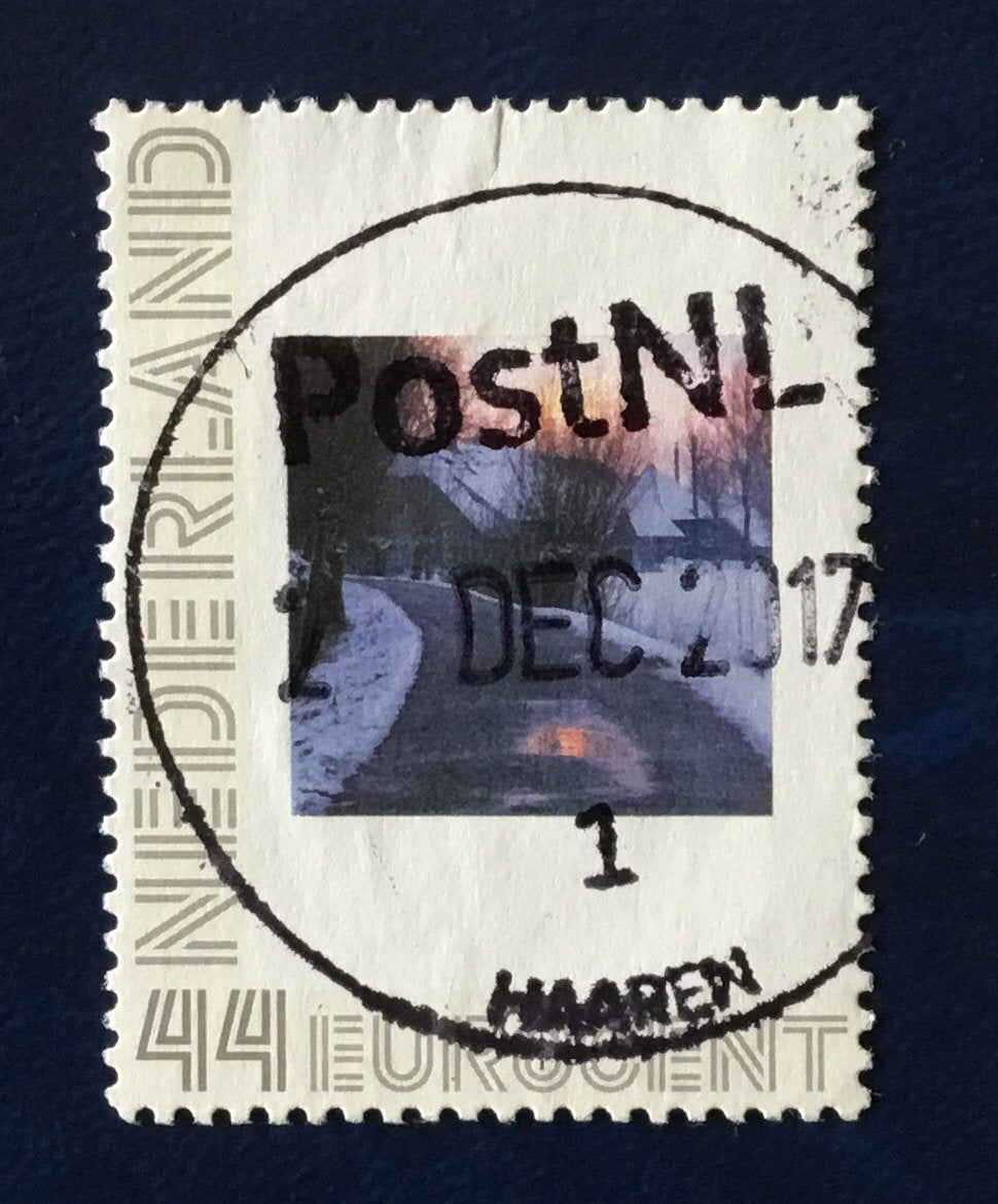 Hallmark kavel pz47, Postzegels en Munten, Ophalen of Verzenden, Na 1940, Gestempeld