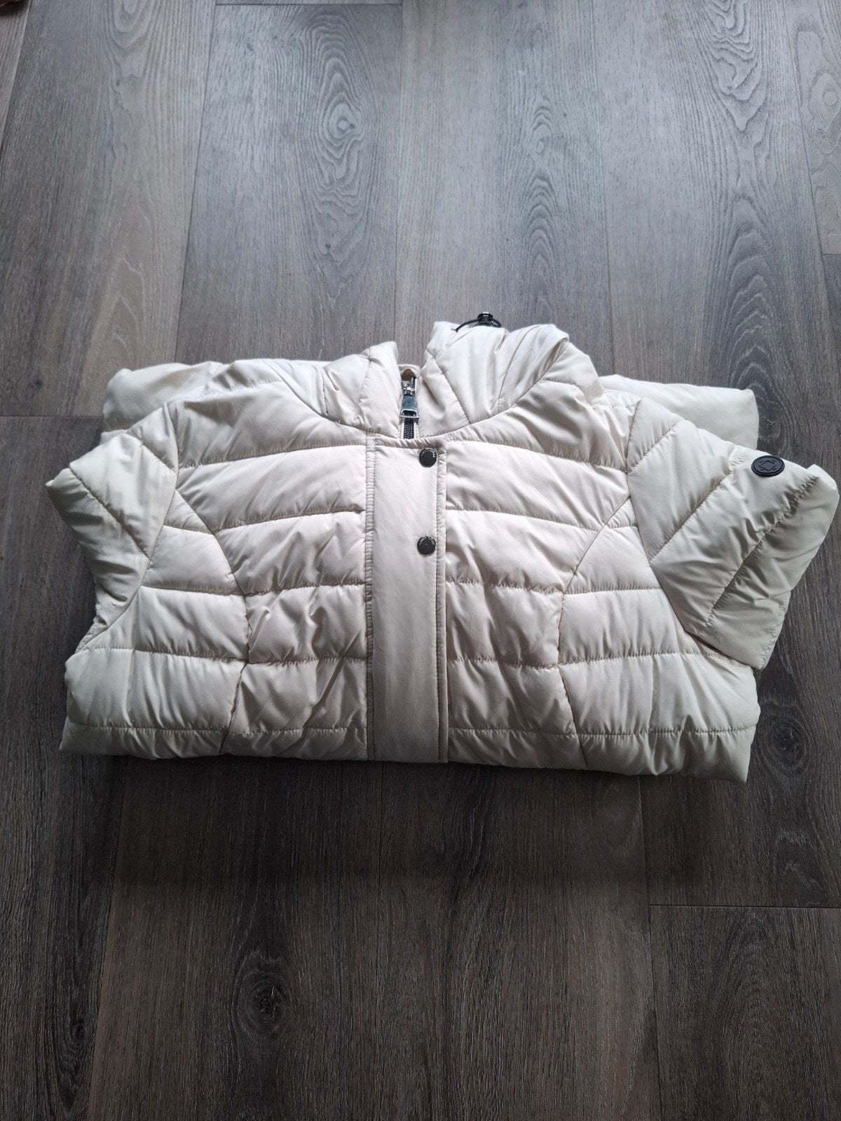 Nieuw Dames gewatteerde jas met capuchon - DTRICT, Beige, Maat 42/44 (L), Nieuw, Ophalen of Verzenden