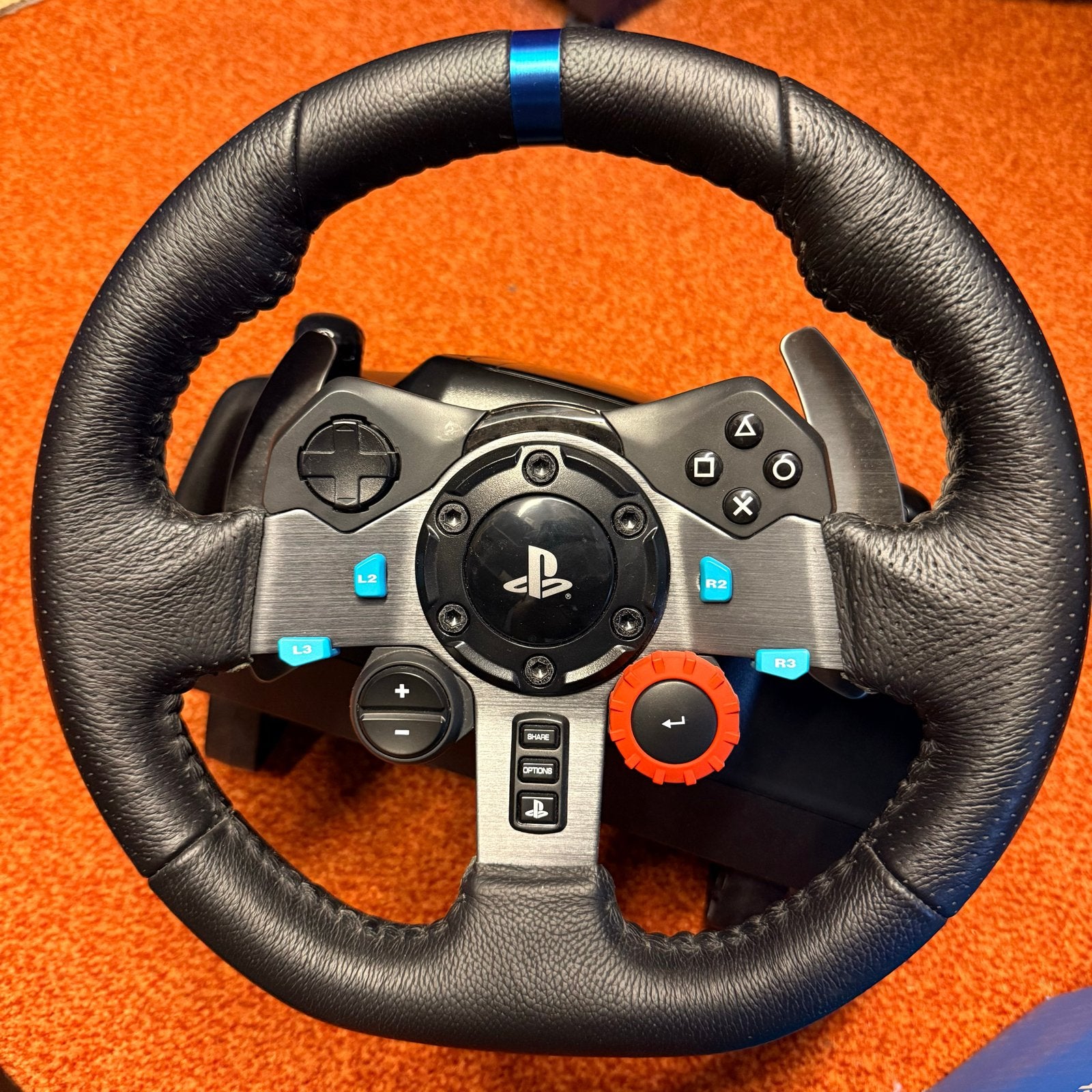 Logitech G29 Driving Force racestuur met pedalen en shifter, Spelcomputers en Games, Ophalen of Verzenden, Zo goed als nieuw, Stuur of Pedalen
