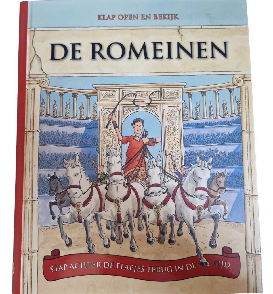 De Romeinen - Klap open en bekijk, stap terug in de tijd, Boeken, Onbekend, 14e eeuw of eerder, Europa, Ophalen of Verzenden