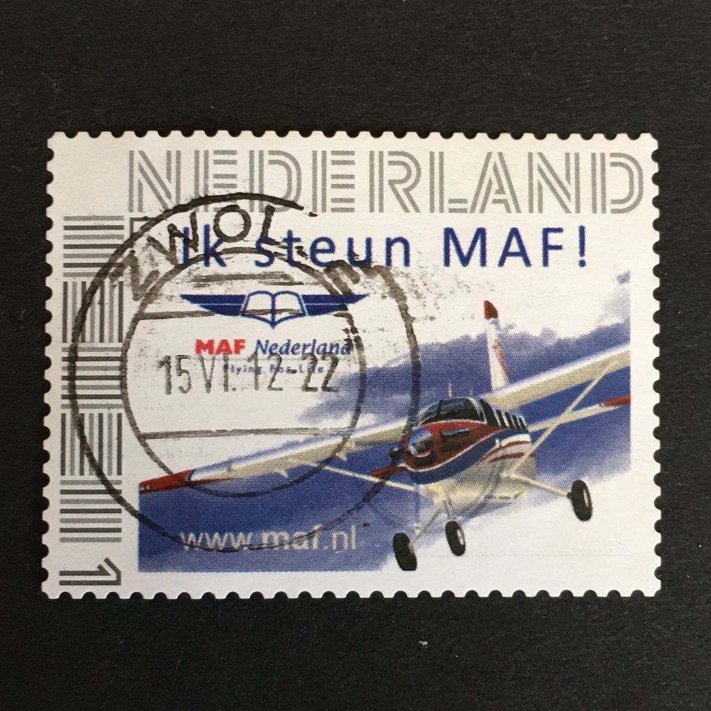 2802 Persoonlijke - MAF 2 - Vliegtuig - gestempeld, Postzegels en Munten, Postzegels | Nederland, Ophalen of Verzenden, Na 1940