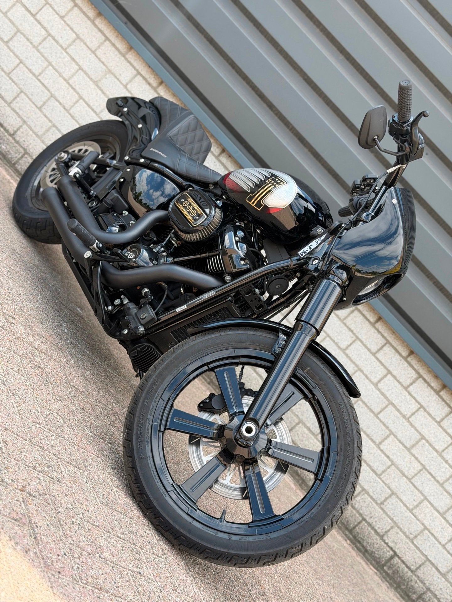 Harley Davidson FXBB Softail Street Bob Custom, BTW MOTOR IN, Motoren, 1746 cc, Chopper, Bedrijf, Meer dan 35 kW