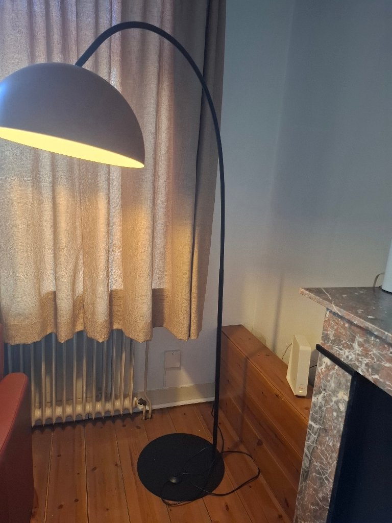 Vloerlamp 165 cm, Ophalen, Industriele, E27 (groot), Zo goed als nieuw