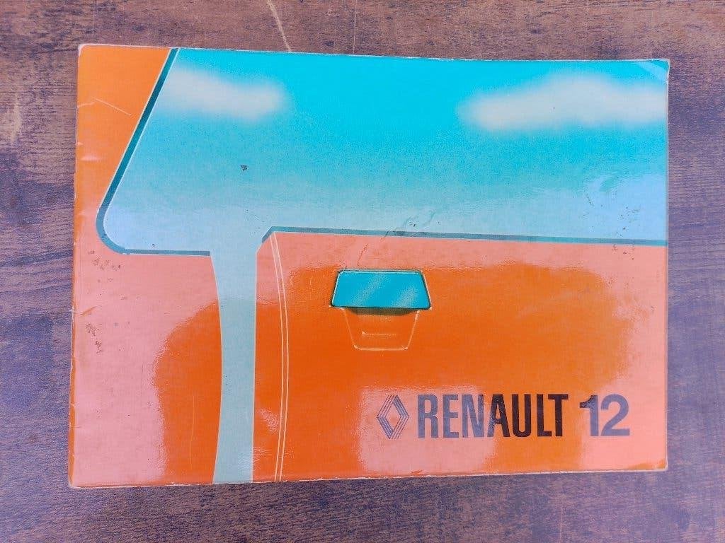 Instructieboekje - handleiding Renault 12, Auto diversen, Handleidingen en Instructieboekjes, Ophalen of Verzenden