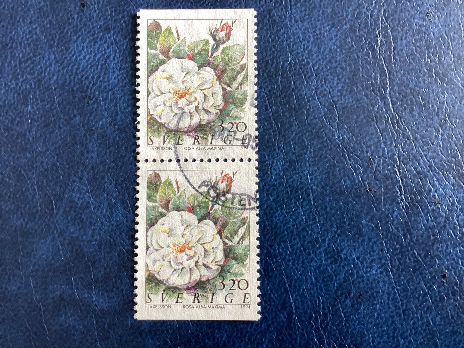Zweden 1994- Mi.1824-- Rosa Alba Maxima, Ophalen of Verzenden, Gestempeld, Dier of Natuur