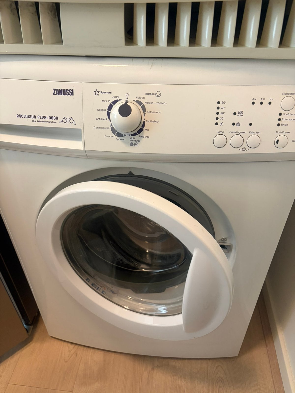Zanussi Wasmachine, Witgoed en Apparatuur, Ophalen, Zo goed als nieuw, 85 tot 90 cm, 1200 tot 1600 toeren