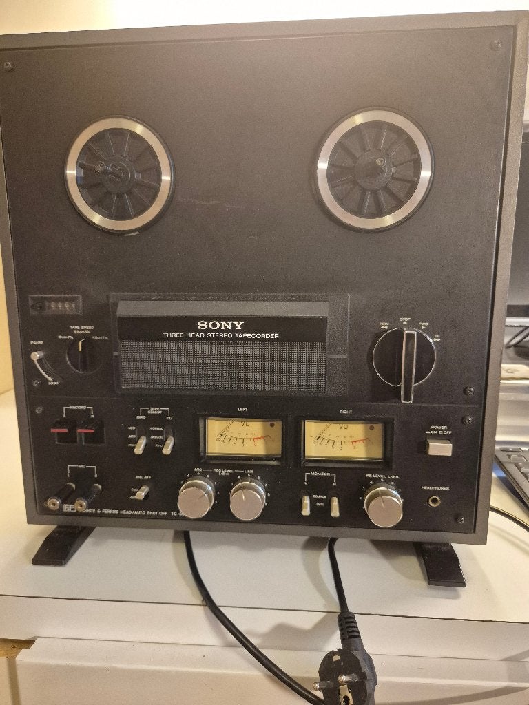 Sony bandrecorder, Ophalen, Bandrecorder