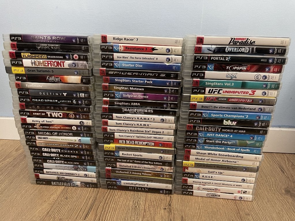 PS3 games ~70x, Spelcomputers en Games, Ophalen, Shooter, 1 speler, Zo goed als nieuw
