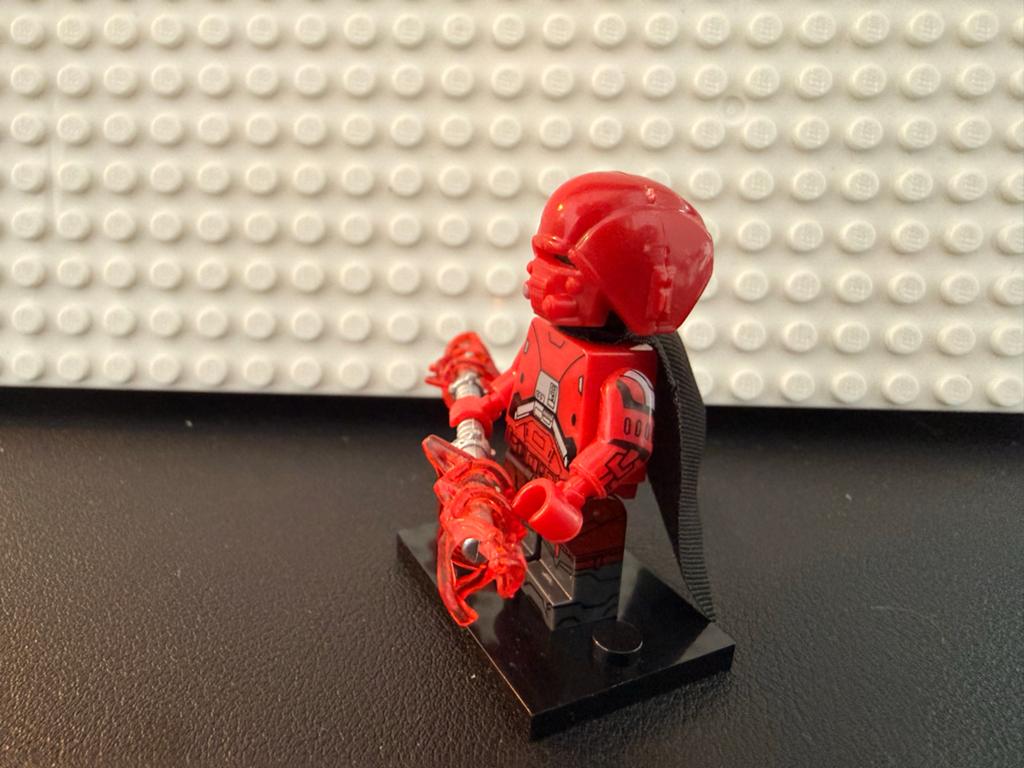 Star Wars: Sith Trooper Minifig, Ophalen of Verzenden, Zo goed als nieuw, Overige merken