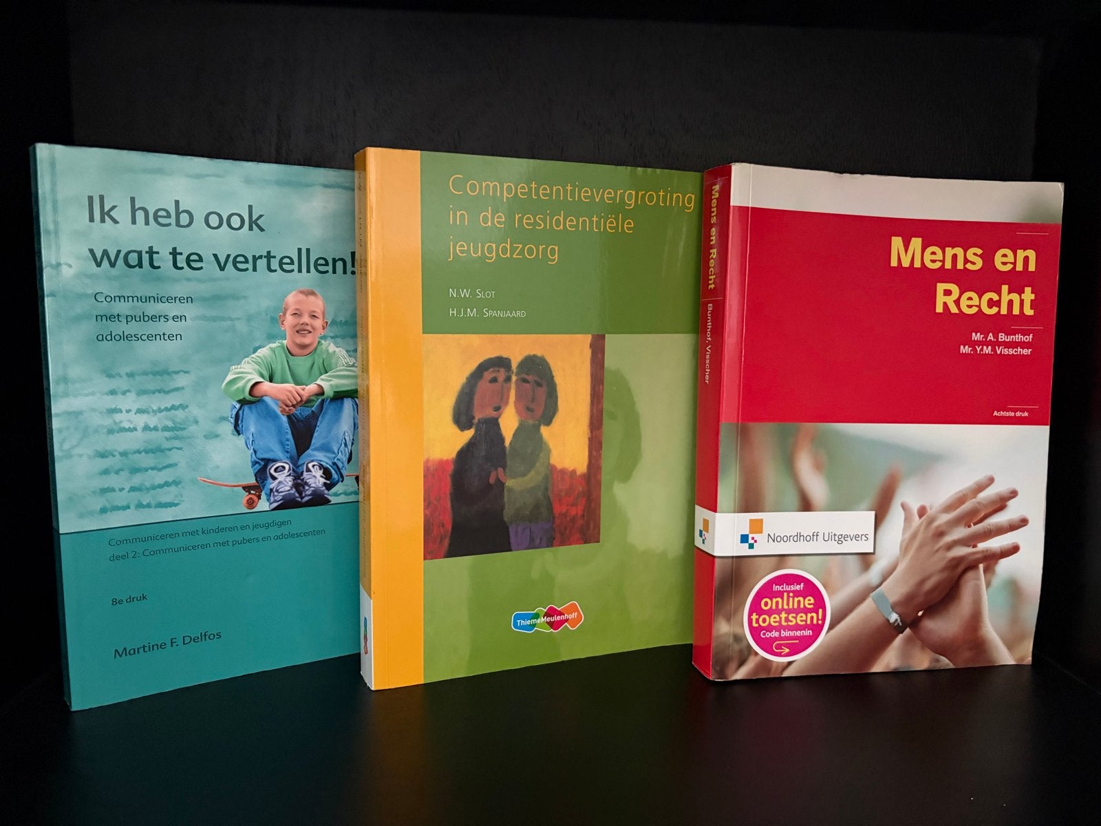 Diverse studieboeken: psychologie, recht, jeugdzorg, Boeken, Ophalen, Alpha, Zo goed als nieuw, HBO