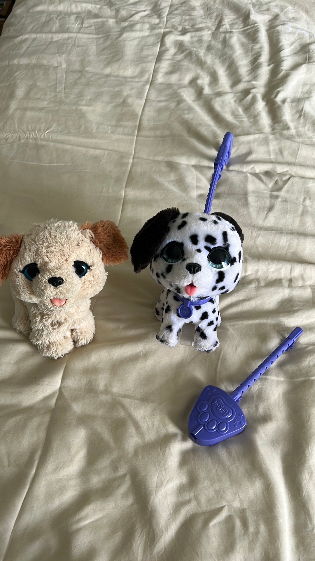 FurReal Friends puppy's - Dalmatische en Beige hond, Gebruikt, Overige merken, Middelgroot (20 tot 80 cm), Interactief