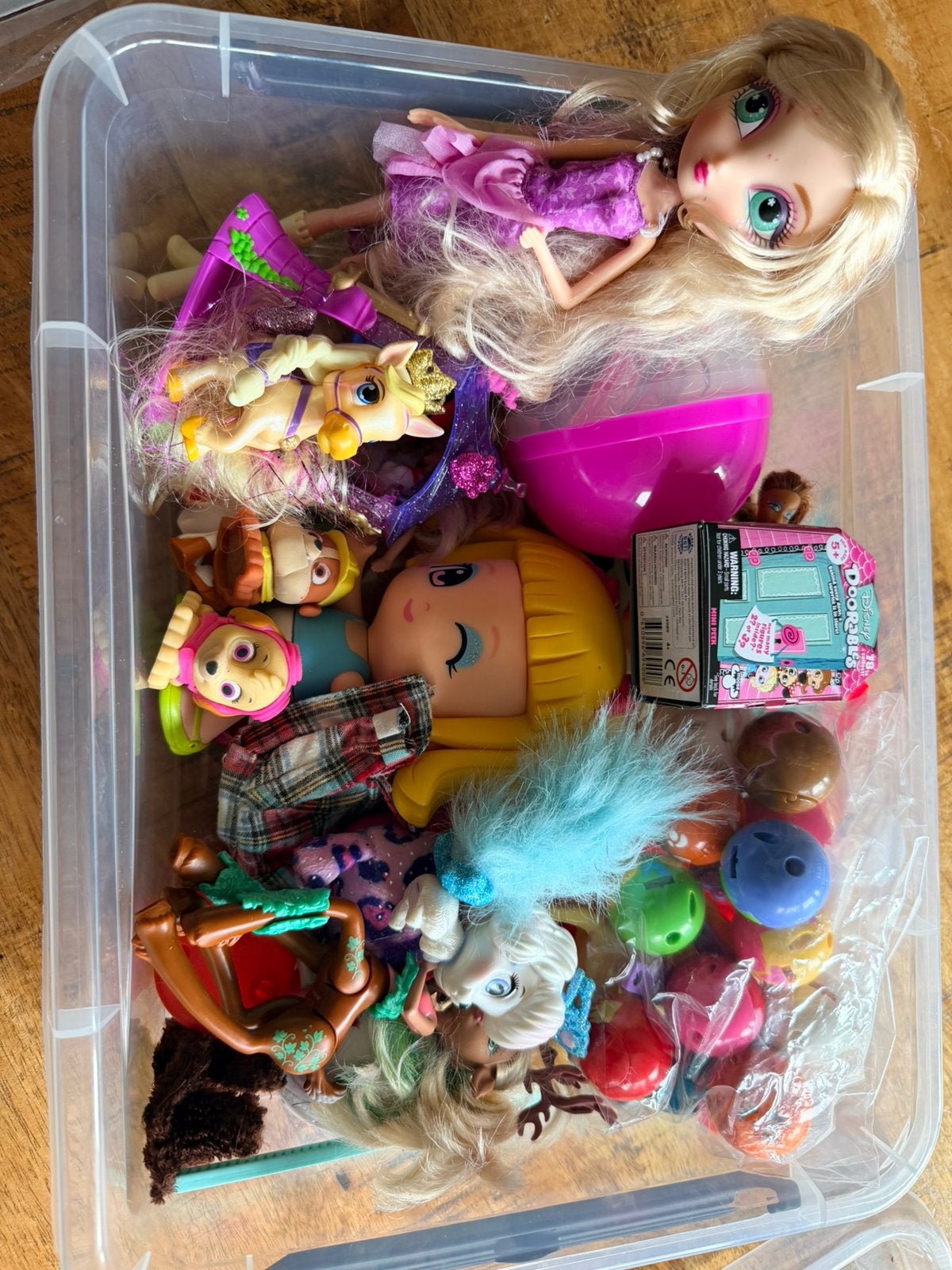 Bak vol poppetjes, verzamelpoppetjes. Speelgoed., Ophalen of Verzenden, Zo goed als nieuw
