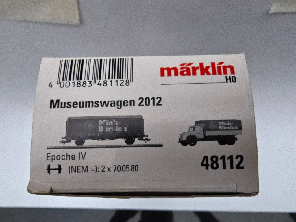 Märklin 48112 – Museumwagen 2012, Wisselstroom, Gebruikt, Märklin, Boek, Tijdschrift of Catalogus
