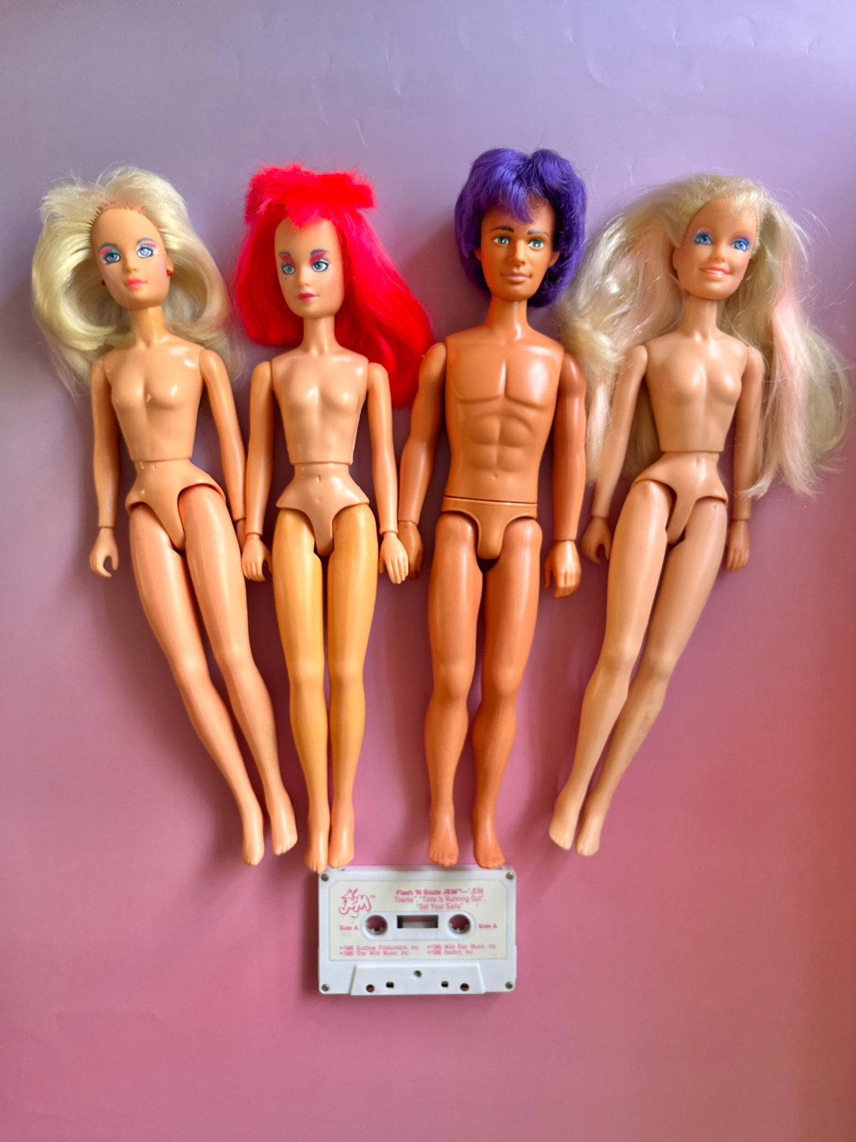 Jem and the Holograms lot, Verzamelen, Poppen, Ophalen of Verzenden, Gebruikt, Pop