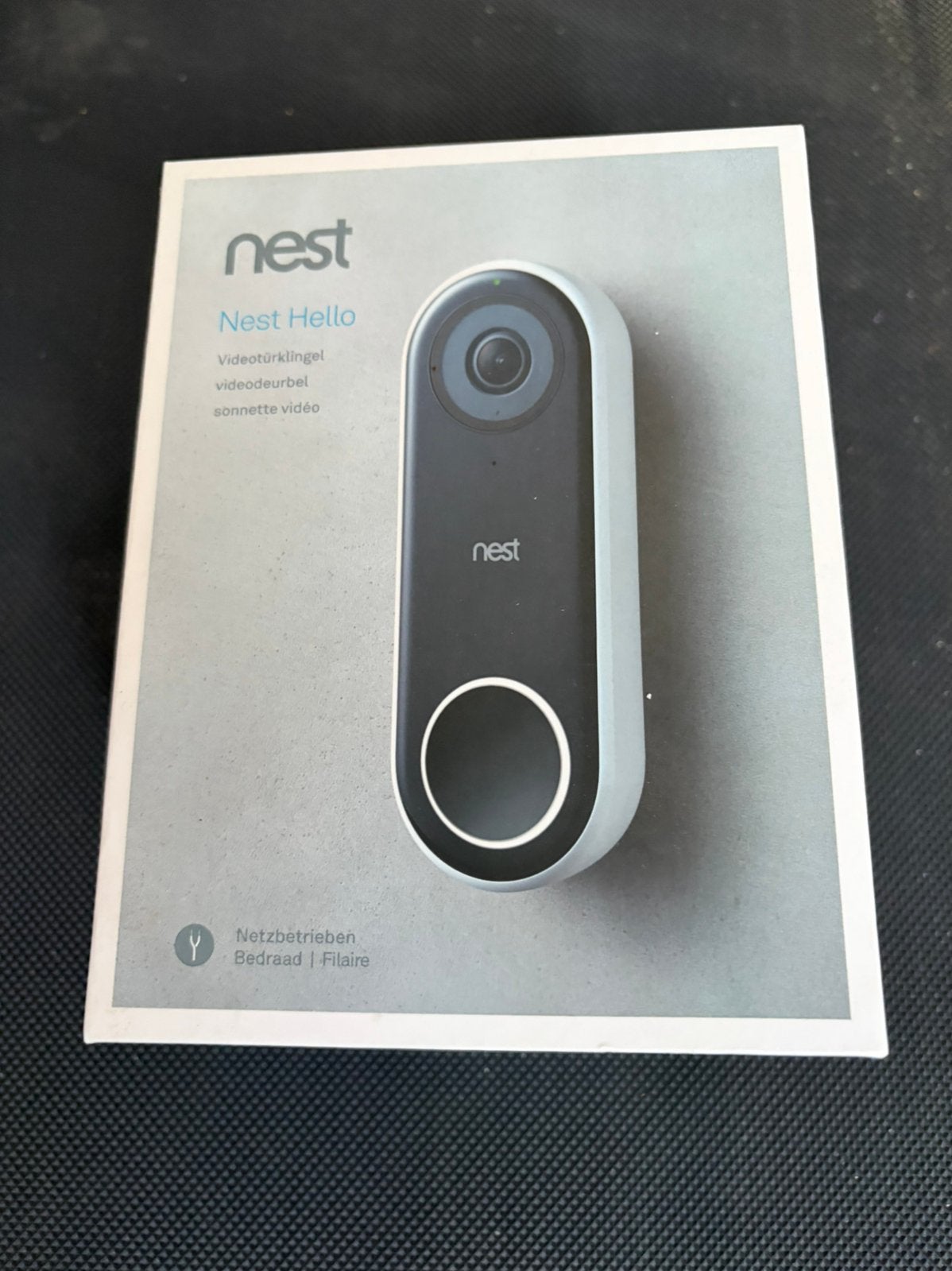 Nest Helo deurbel, Ophalen, Gebruikt