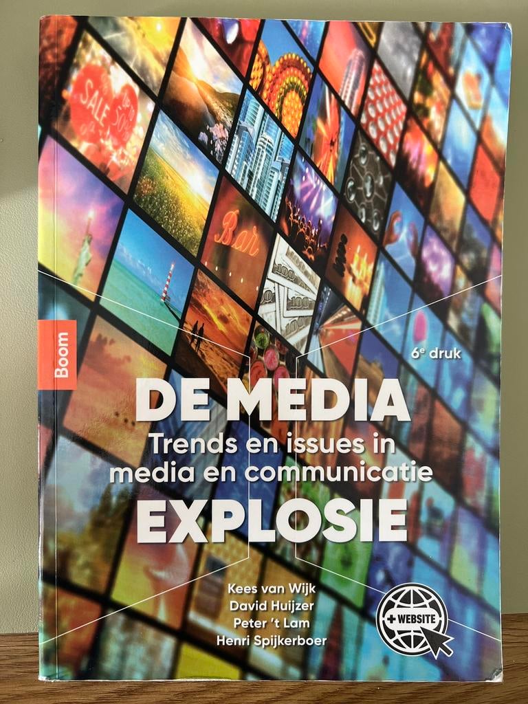 Boek de Media Explosie, Boeken, Ophalen of Verzenden, Alpha, Zo goed als nieuw, HBO