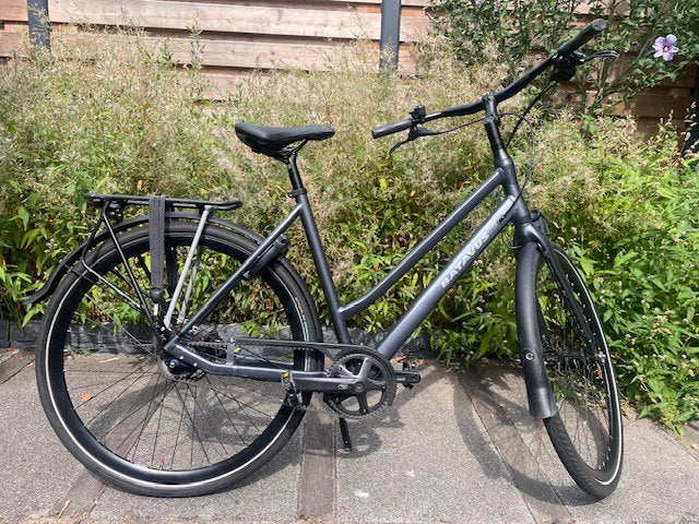 Batavus Dinsdag Exclusive Plus - 11 versnellingen - 53 cm, Ophalen, 10 tot 15 versnellingen, Batavus, Schijfrem