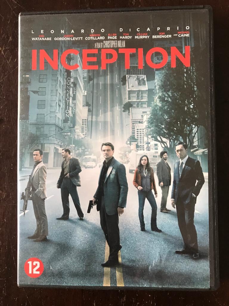 Inception DVD met o.a. Leonardo Di Caprio, Vanaf 12 jaar, Ophalen of Verzenden, Zo goed als nieuw, Actie