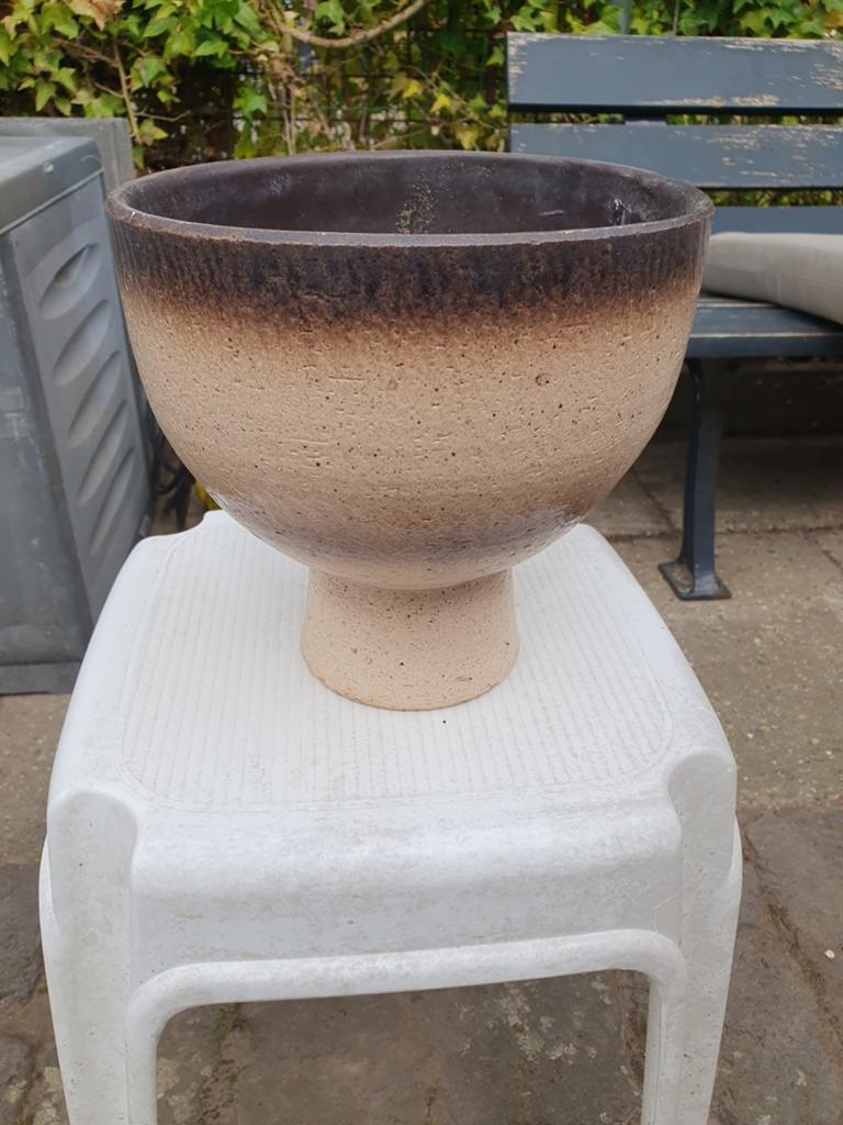Vintage bloempot, Ophalen, Steen, Gebruikt, Minder dan 30 cm