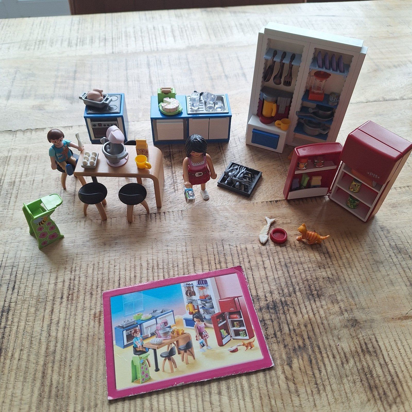 Playmobil Dollhouse Leefkeuken, Ophalen of Verzenden, Zo goed als nieuw, Poppenhuis