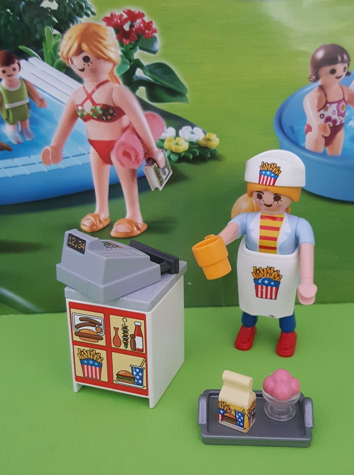 Playmobil setje  5292 Serveerster met Kassa, Ophalen of Verzenden, Zo goed als nieuw