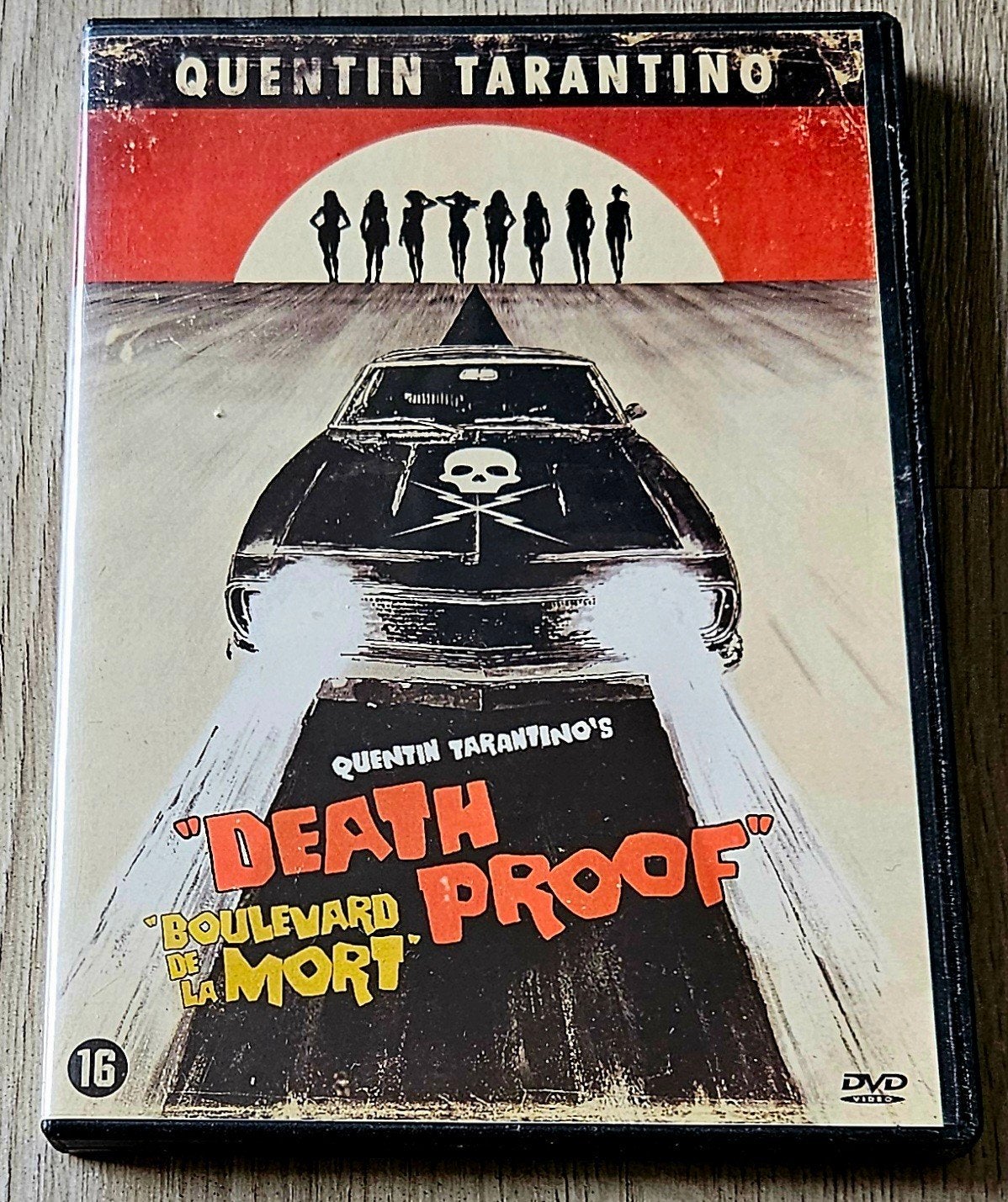Death Proof DVD - Quentin Tarantino - Actie/Thriller, Gebruikt, Vanaf 16 jaar, Ophalen of Verzenden, Frans