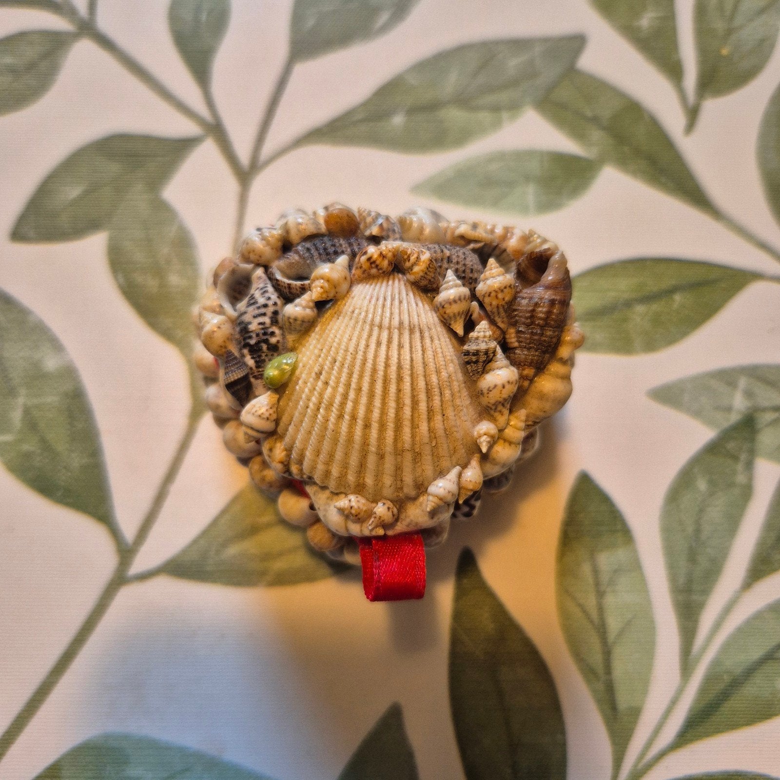 Vintage schelpen doosje, Ophalen of Verzenden, Huis en Inrichting
