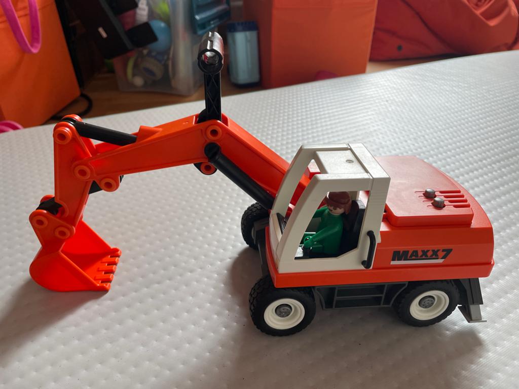 Playmobil Graafmachine MAXX7 - Zo goed als nieuw, Ophalen of Verzenden, Zo goed als nieuw, Complete set