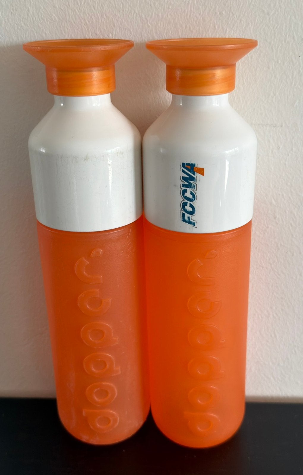 2x Dopper Original Fles | WK 2026 Oranje, Sport en Fitness, Bidons, Ophalen of Verzenden, Gebruikt